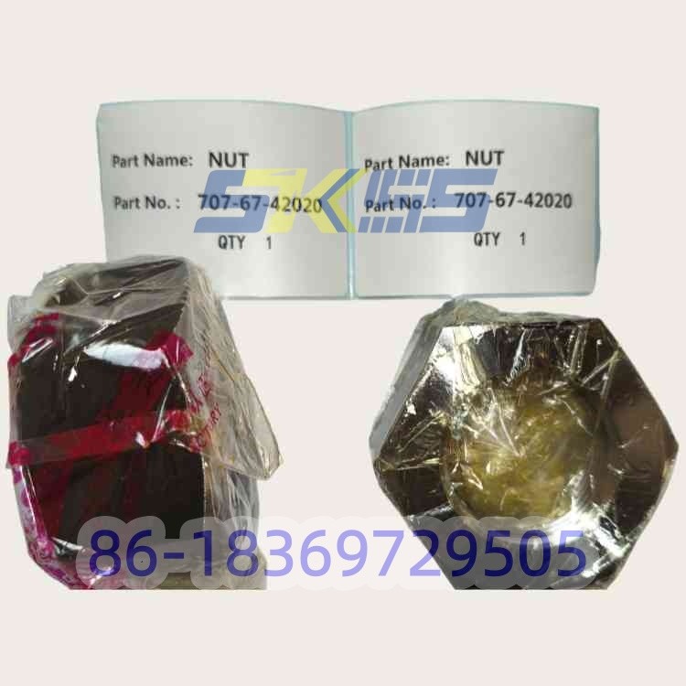 Запчасти строительной техники 707-674-42020 Трековые болтовые гайки для Komatsu