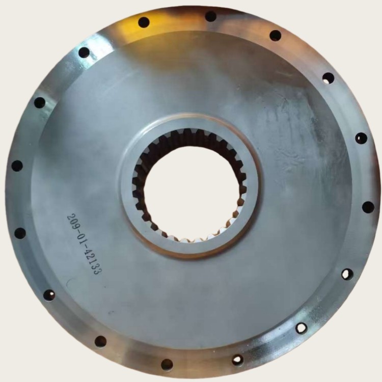 Гидравлический насос с демпферной плитой PC800-8.850-8 экскаватора 209-01-42133 2090142133