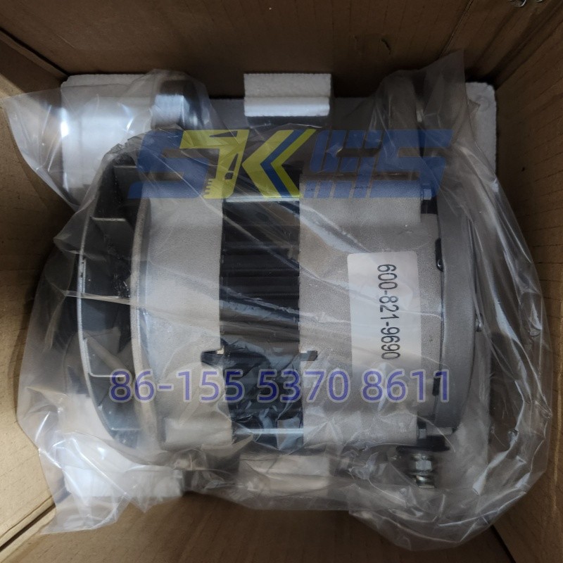 Высококачественный 50A АЛЬТЕРНАТОР 600-821-9690 для двигателя Komatsu SAA6D125